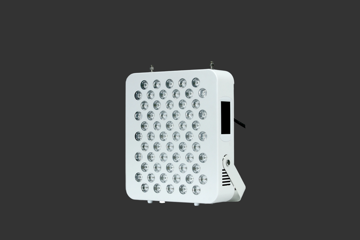 Solgrade Pro 300 red light panel front view with touchscreen